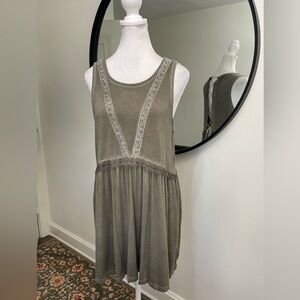 POL Tunic Lace Up Back Top. So cute and versatile!!